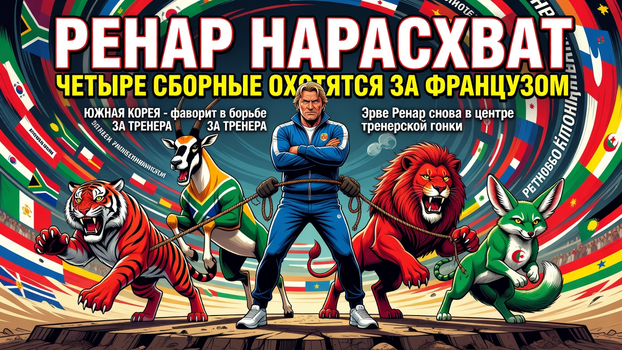 Ренар нарасхват. Четыре сборные охотятся за французом